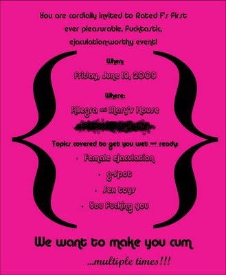 Sex Toy Party Invitations 5